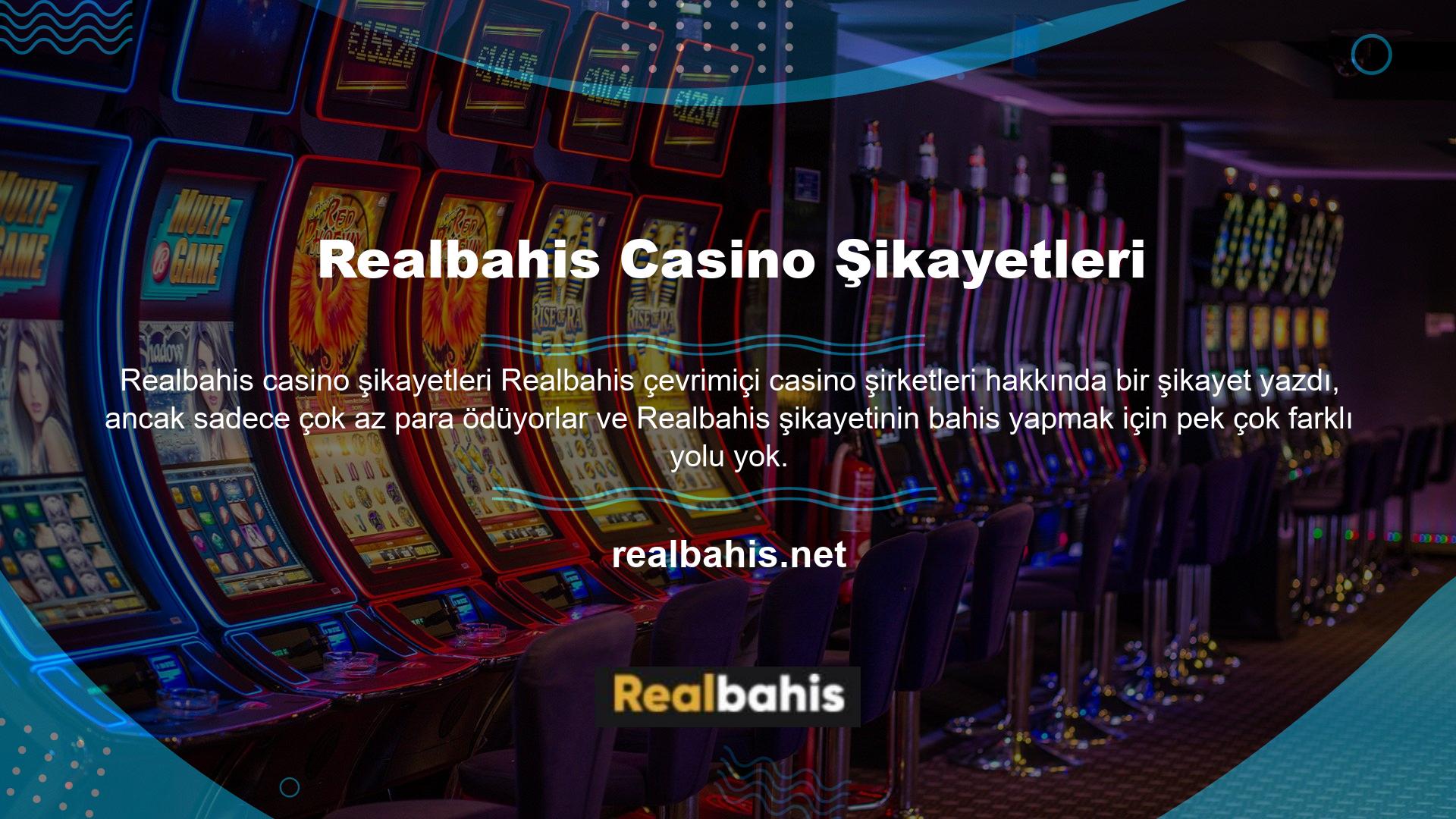 Casino oyunları tamamen yasaktır